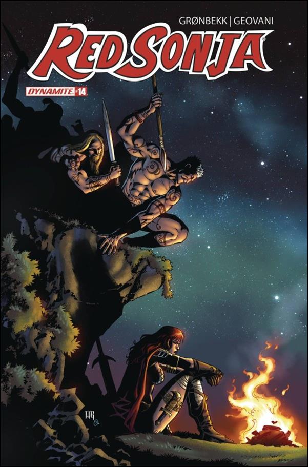 Red Sonja (2023) issue 14-D Walter Geovani Cardstock Cover
