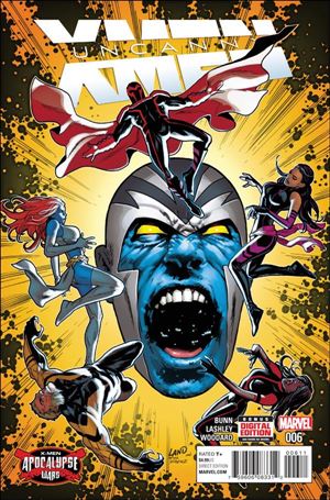 Uncanny X-Men (2016) issue 6 Greg Land Cover