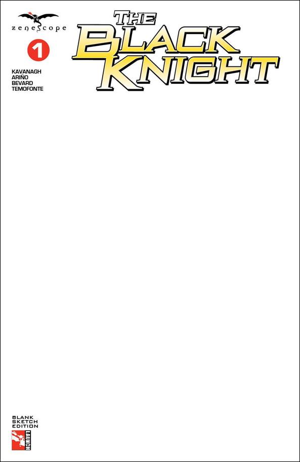 Black Knight (2018) issue 1-F Blank/Sketch Cover
