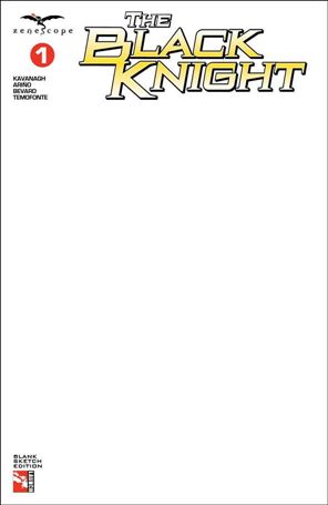 Black Knight (2018) issue 1-F Blank/Sketch Cover