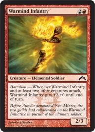 Magic the Gathering: Gatecrash (Base Set) card 111 Warmind Infantry