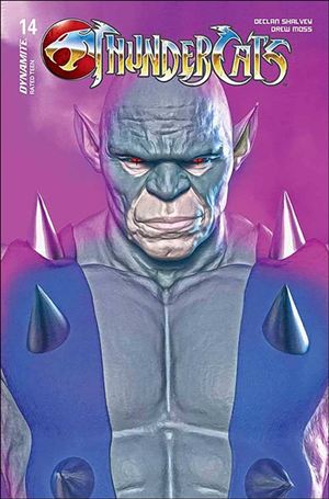 Thundercats (2024) issue 14-Z Mark Spears Purple 1:7 Background Cardstock Cover