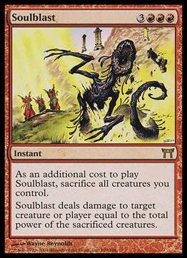 Magic the Gathering: Champions of Kamigawa (Base Set) card 190 Soulblast
