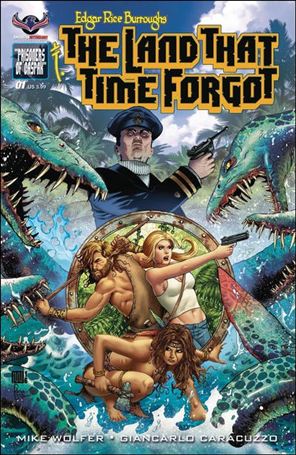 Edgar Rice Burroughs' The Land That Time Forgot issue 1-E Mike Wolfer Cover (2nd Printing)