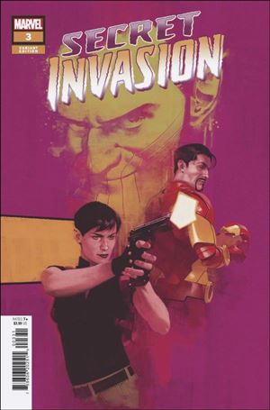 Secret Invasion (2023) issue 3-B Marc Aspinall Cover