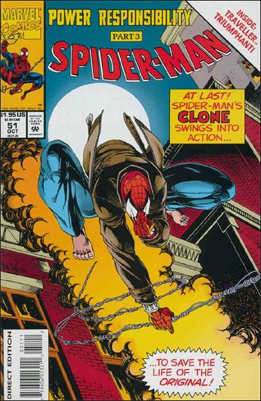Spider-Man (1990) issue 51-B Standard Cover