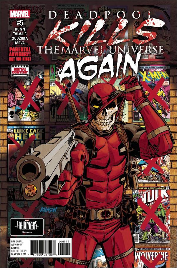 Deadpool Kills the Marvel Universe Again issue 5 Dave Johnson Cover