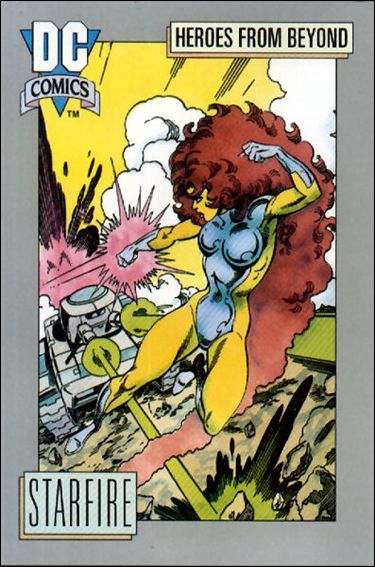 DC Cosmic Cards (Base Set) card 125 Starfire