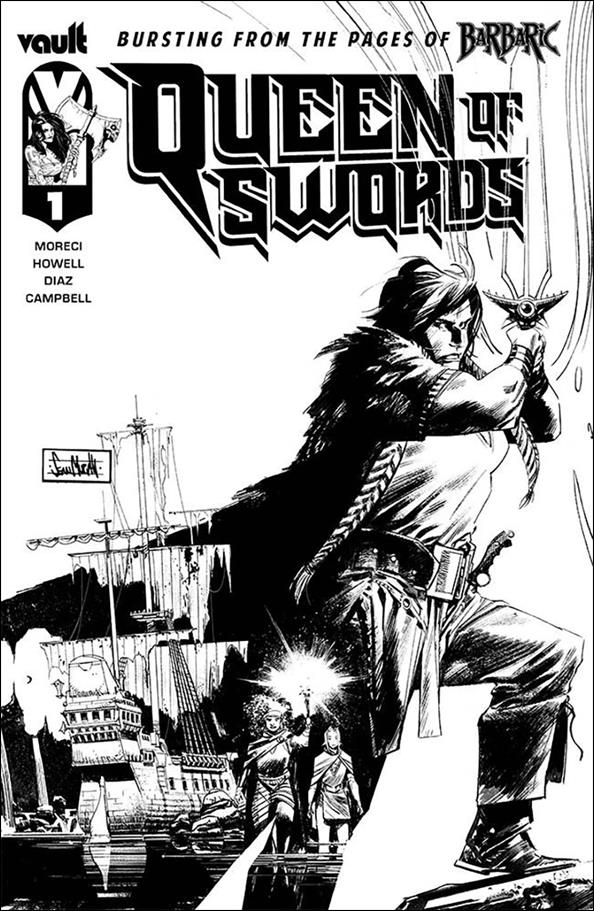 Queen of Swords issue 1-H Sean Gordon Murphy 1:100 B&W Cover