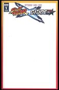 Street Fighter x G.I. Joe issue 1-E Blank Cover