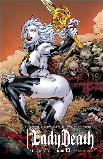 Lady Death (2010) issue 19-F Auxiliary Cover 1/1250
