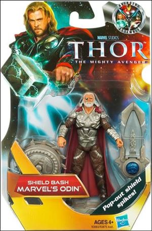 Thor: The Mighty Avenger figure 5 Shield Bash Marvel's Odin (Silver Armor)