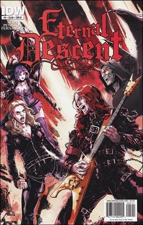 Eternal Descent (2011) issue 5-B Santi Casas Cover