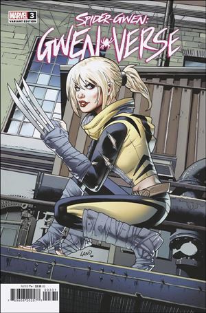 Spider-Gwen: Gwenverse issue 3-B Greg Land Cover