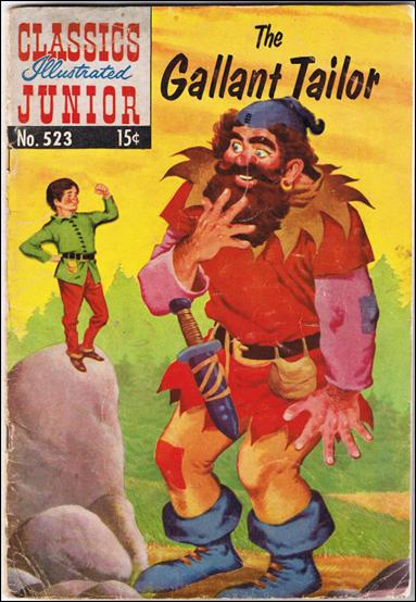 Classics Illustrated Junior issue 523 Contains Coming Next Ad