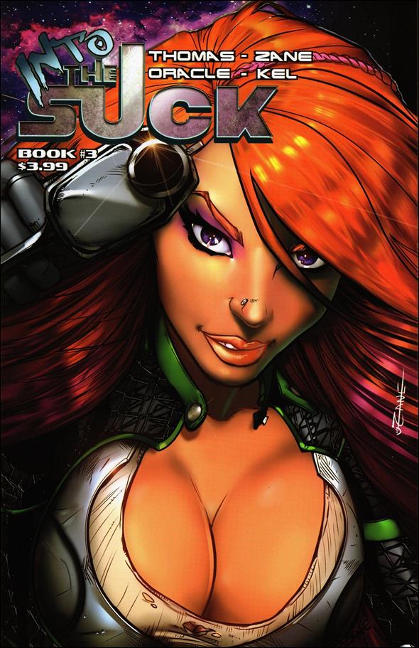 Into the Suck issue 3 C.B. Zane Cover