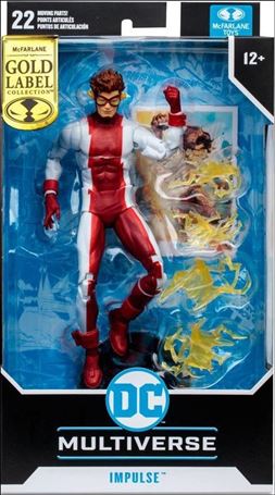 McFarlane DC Multiverse (Gold Label) issue NN 62 Impulse (Flash War)