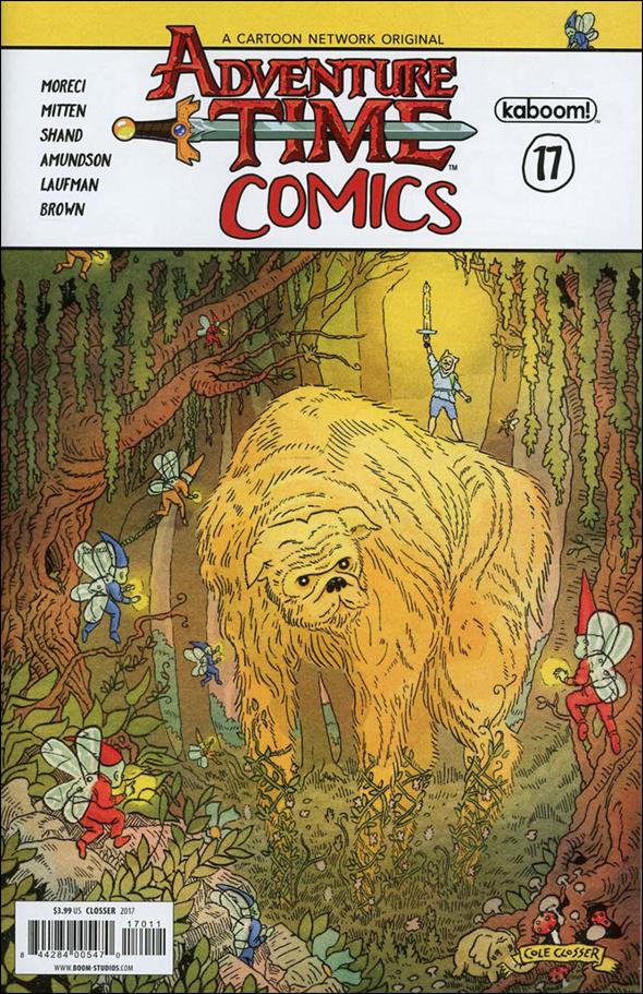 Adventure Time Comics issue 17 Cole Closser Cover