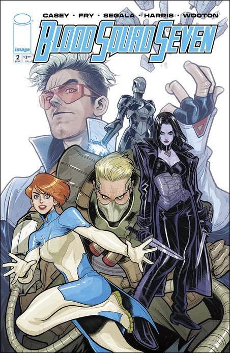Blood Squad Seven issue 2-C Elizabeth Torque 1:10 Cover