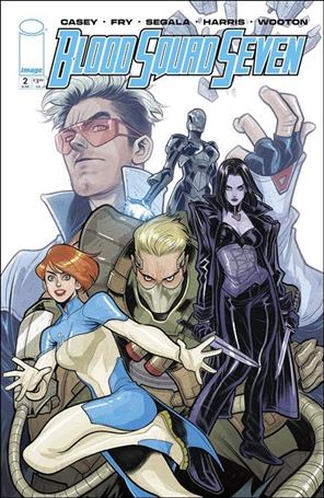 Blood Squad Seven issue 2-C Elizabeth Torque 1:10 Cover