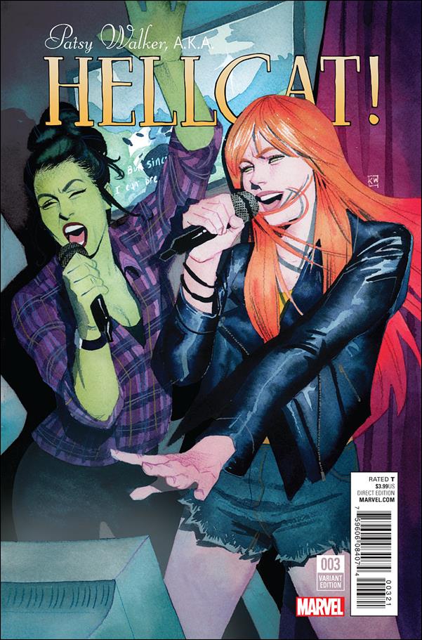 Patsy Walker, A.K.A. Hellcat! issue 3-B Kevin Wada 1:25 Cover