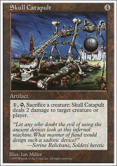 Magic the Gathering: 5th Edition (Base Set) card 400 Skull Catapult