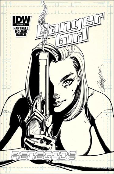 Danger Girl: Renegade issue 2-C J. Scott Campbell 1:10 Artist's Edition Cover