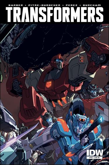 Transformers (2014) issue 49-C Alex Milne 1:10 "Countdown to 50" Cover