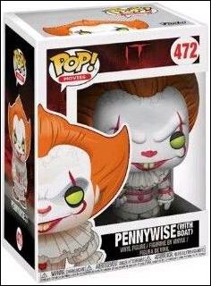 POP! Movies figure 472-B Pennywise (with Boat) (Yellow Eyes)