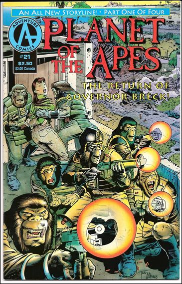 Planet of the Apes (1990) issue 21