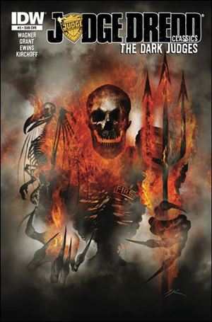 Judge Dredd Classics: The Dark Judges issue 3-B Sam Shearon Subscription Cover