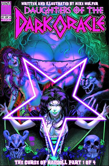 Daughters of the Dark Oracle: The Curse of Ragdoll issue 1-B 70s Psycho Cover 1:5