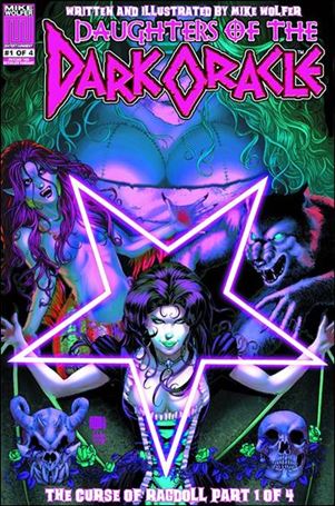 Daughters of the Dark Oracle: The Curse of Ragdoll issue 1-B 70s Psycho Cover 1:5