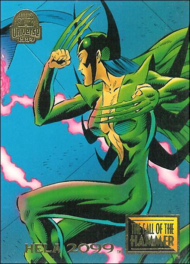 Marvel Universe: Series 5 (Base Set) card 90 Hela 2099