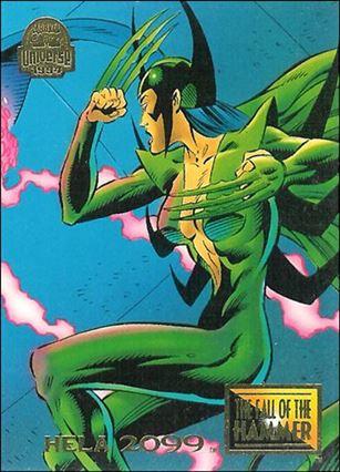 Marvel Universe: Series 5 (Base Set) card 90 Hela 2099