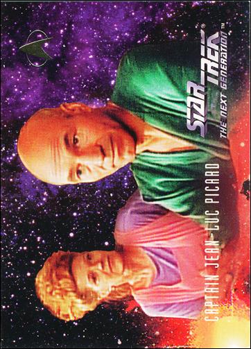 Star Trek: The Next Generation - The Episode Collection Season One (Base Set) card 91 Captain Jean-Luc Picard