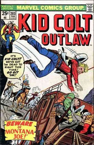 Kid Colt Outlaw  issue 203