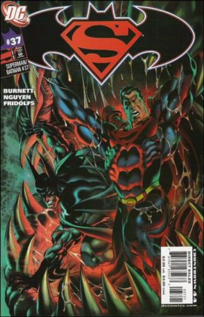 Superman/Batman issue 37-B Claudio Castellini 1:10 Cover