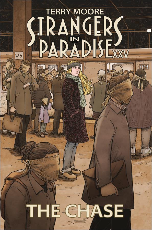 Strangers in Paradise XXV issue 1 The Chase