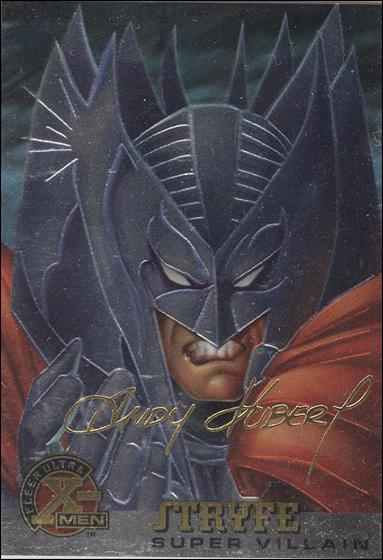1996 Fleer Ultra X-Men All Chromium (Gold Signature Parallel Base Set) card 79 Stryfe