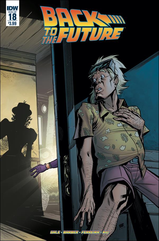 Back to the Future (2015) issue 18 Cover A by Marcelo Ferreira 