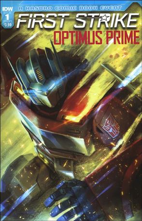 Optimus Prime First Strike issue 1 Sara Pitre-Durocher Cover