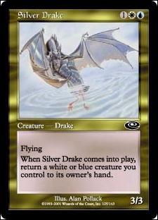 Magic the Gathering: Planeshift (Base Set) card 125 Silver Drake