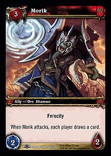 World of Warcraft: Through the Dark Portal (Base Set) card 224 Morik