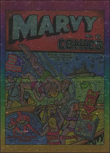 Defective Comics (Parallel Silver Foil Set) card SF11 Marvy Misery Comics #20