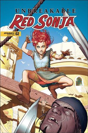 Unbreakable Red Sonja issue 2-C Giuseppe Matteoni Cover