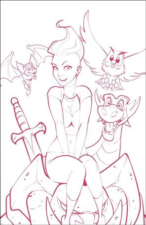 Chastity (2019) issue 4-J Ale Garza 1:21 Red Line Art Virgin Cover