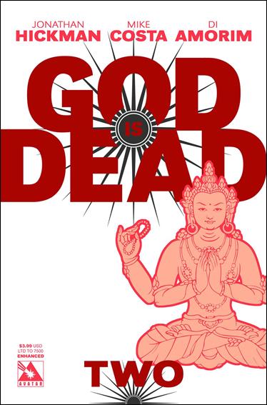 God is Dead issue 2-E Jonathan Hickman Cover Enhanced Edition 1/7500