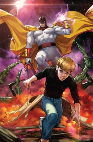 Space Ghost / Jonny Quest: Space Quest issue 1-S Derrick Chew Virgin 1:25 Cover