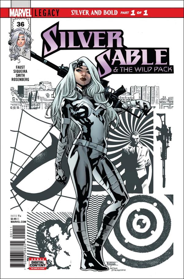 Silver Sable & The Wild Pack issue 36 Mahmud Asrar Cover 